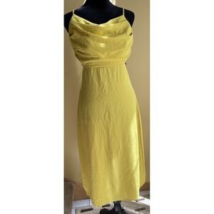 Rolla Coster Dress Bodycon Yellow M